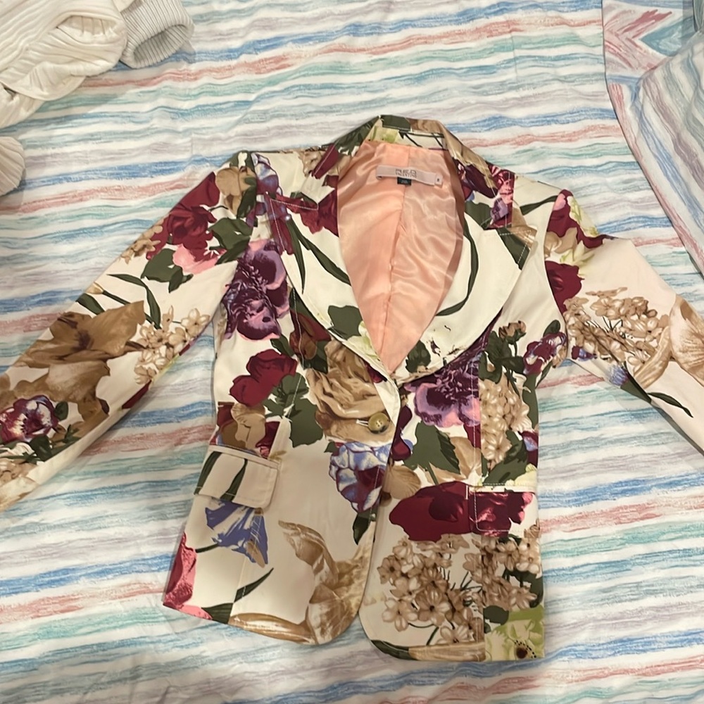 RED Valentino Floral Blazer